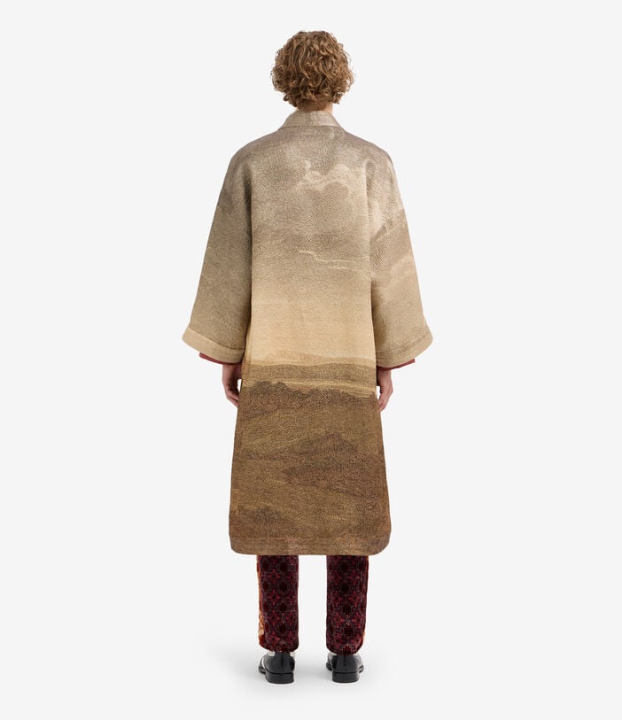 Pierre Louis Mascia PAX Kimono Wool Pierre Louis Mascia PAX Kimono Wool Multicolor PAXSWKM12187WO516400101