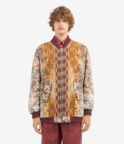 Pierre Louis Mascia DYDOX Bomber Jacket Virgin wool Multicolor DYDOXBM12605WV516467101