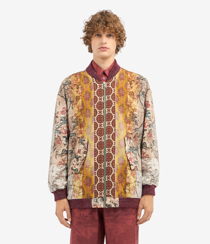Pierre Louis Mascia DYDOX Bomber Jacket Virgin wool Multicolor DYDOXBM12605WV516467101