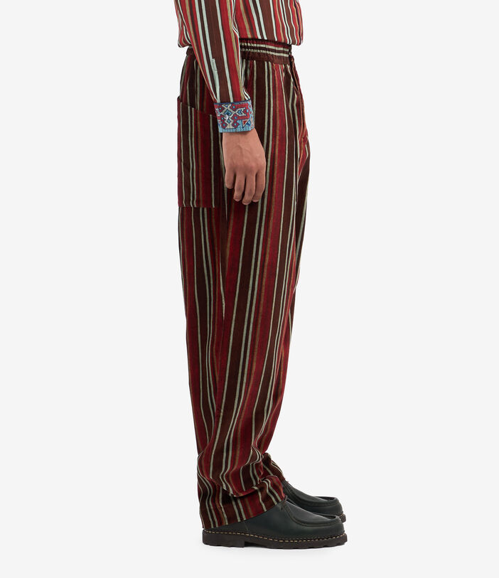 Pierre Louis Mascia REVENGE Trousers Cotton Multicolor REVENGESOVPT11407CO139592102