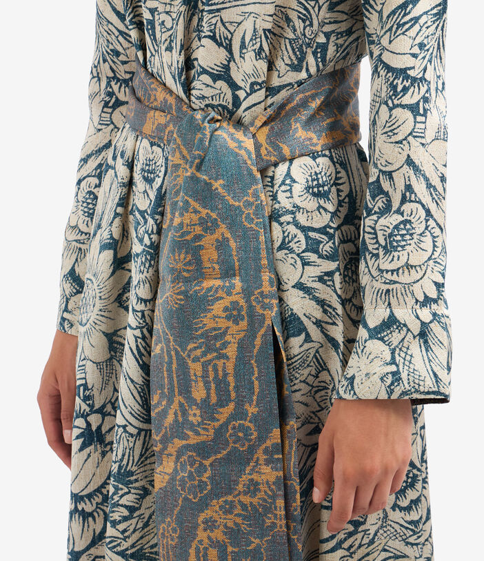 Pierre Louis Mascia MUTKA Dress Silk Multicolor MUTKAAB12365SE513488101
