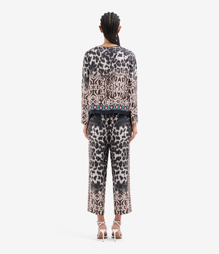 Pierre Louis Mascia ALOE Longsleeve Shirt Silk TRAMA SELVATICA ALOESCML10061SE518059101