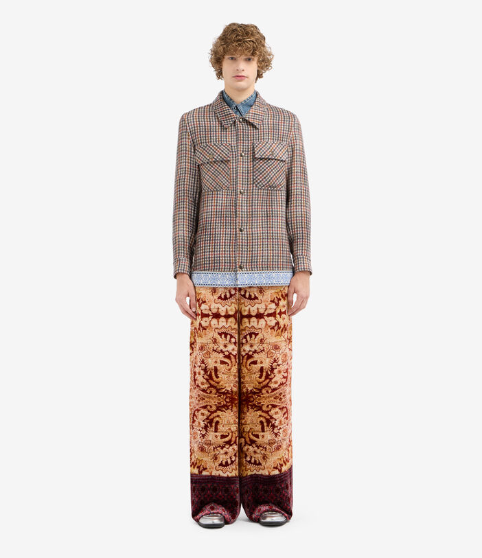 Pierre Louis Mascia PANCAKE Jacket Wool Multicolor PANCAKESGACG10958WO143932101
