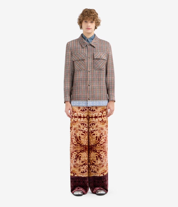 Pierre Louis Mascia PANCAKE Jacket Wool Pierre Louis Mascia PANCAKE Jacket Wool Multicolor PANCAKESGACG10958WO143932101