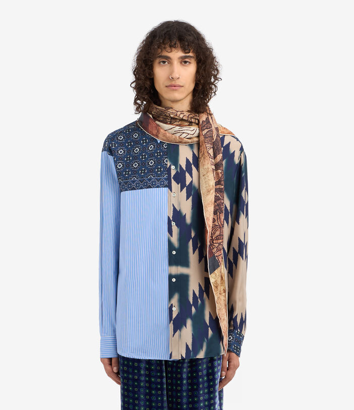 Pierre Louis Mascia ALOEUW Scarf Silk 65x120 Multicolor ALOEUWSW065X120LMFSE51273810118