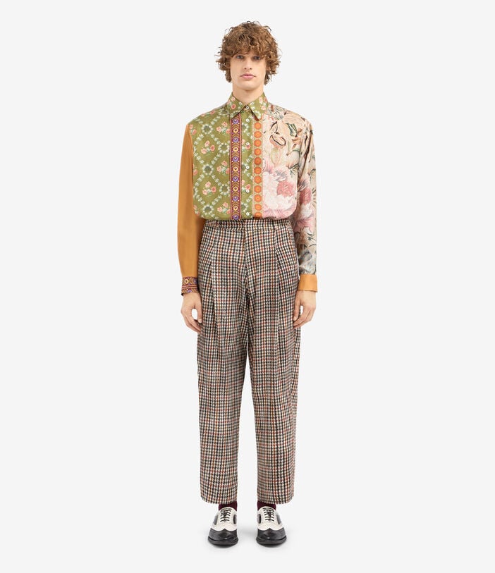 Pierre Louis Mascia BEATEX Trousers Wool Multicolor BEATEXSPT12614WO143918101