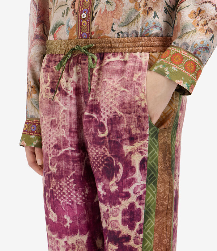 Pierre Louis Mascia ALOE Trousers Silk Pierre Louis Mascia ALOE Trousers Silk Multicolor ALOESPT10959SE516270101