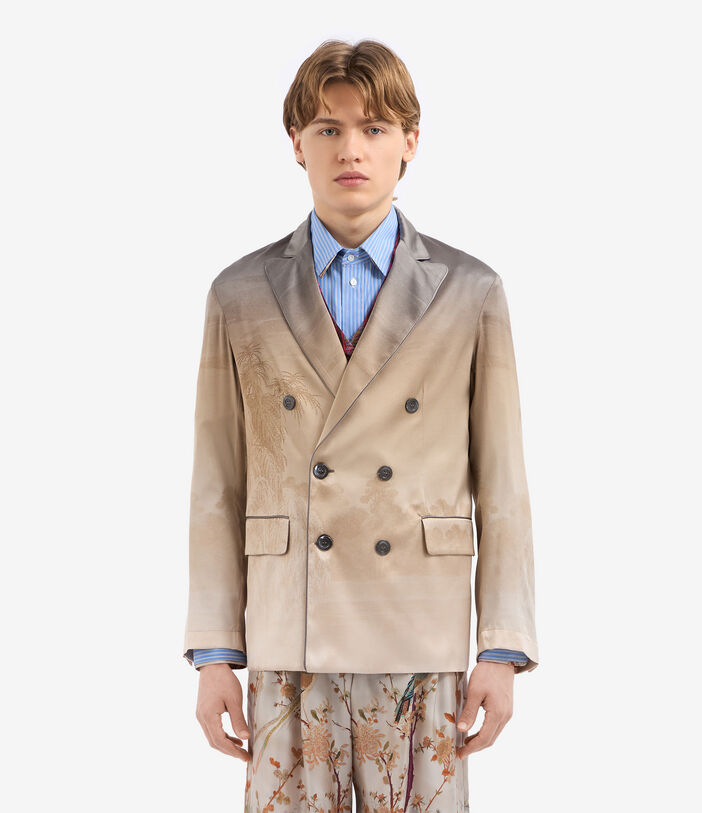 Pierre Louis Mascia ADASTRGUM Jacket Silk SAND ADASTRGUMSGC12226SE514923101