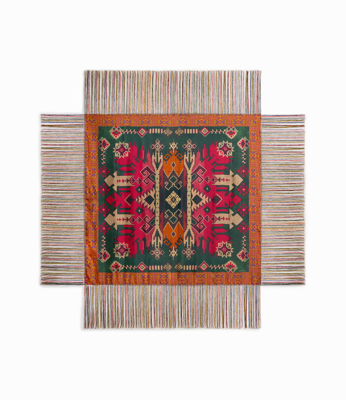 Pierre Louis Mascia ALOEUW Shawl Scarf Silk 135x135 Pierre Louis Mascia ALOEUW Shawl Scarf Silk 135x135 Multicolor ALOEUWSW135X135INSE51234110318