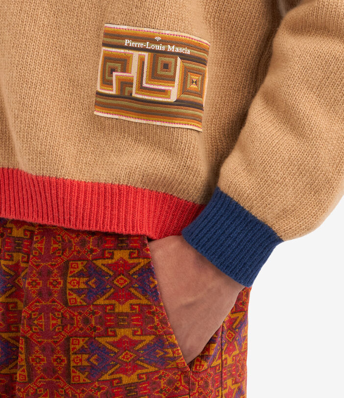 Pierre Louis Mascia TRICOT Cardigan Wool Cashmere Multicolor TRICOTCARPNB001WOCAMAVIO
