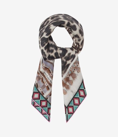 Pierre Louis Mascia ALOEUW Bandana Scarf Silk 67x67 TRAMA SELVATICA ALOEUWSW067X067MSE517529101