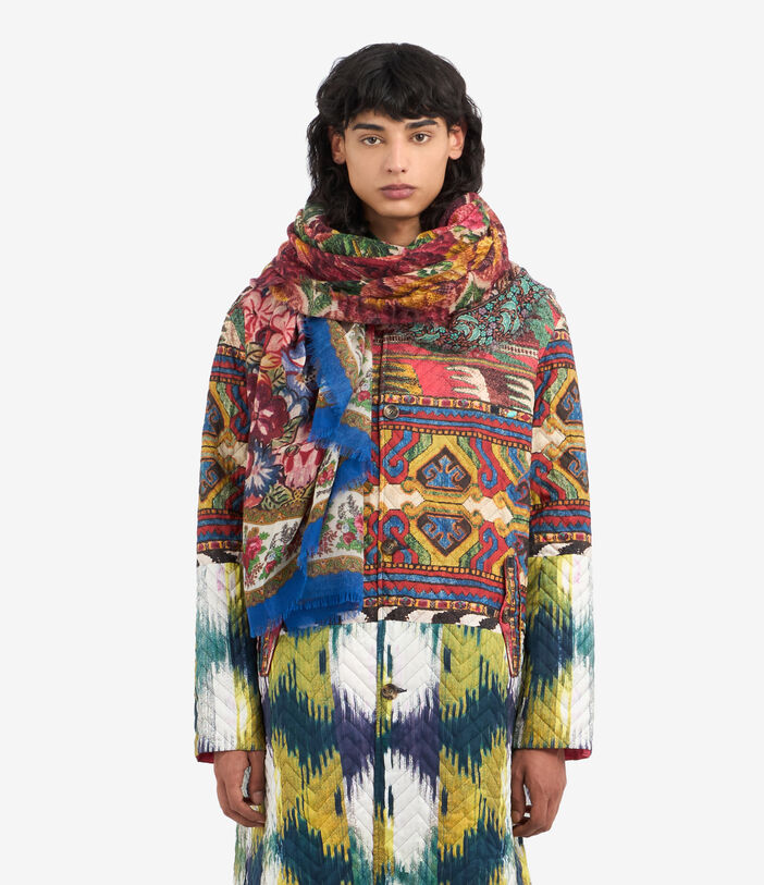 Pierre Louis Mascia EUCLIDE Shawl Scarf Cashmere 135x195 Multicolor EUCLIDES135X195SWS51235510121