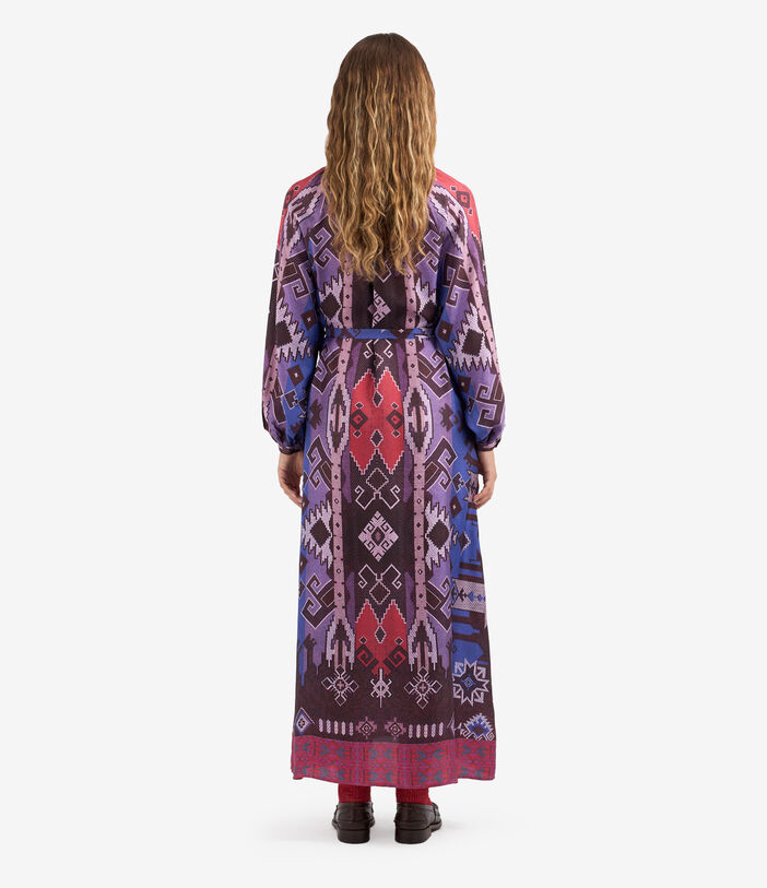 Pierre Louis Mascia ALOE Dress Silk Multicolor ALOESAB11524SE513354101