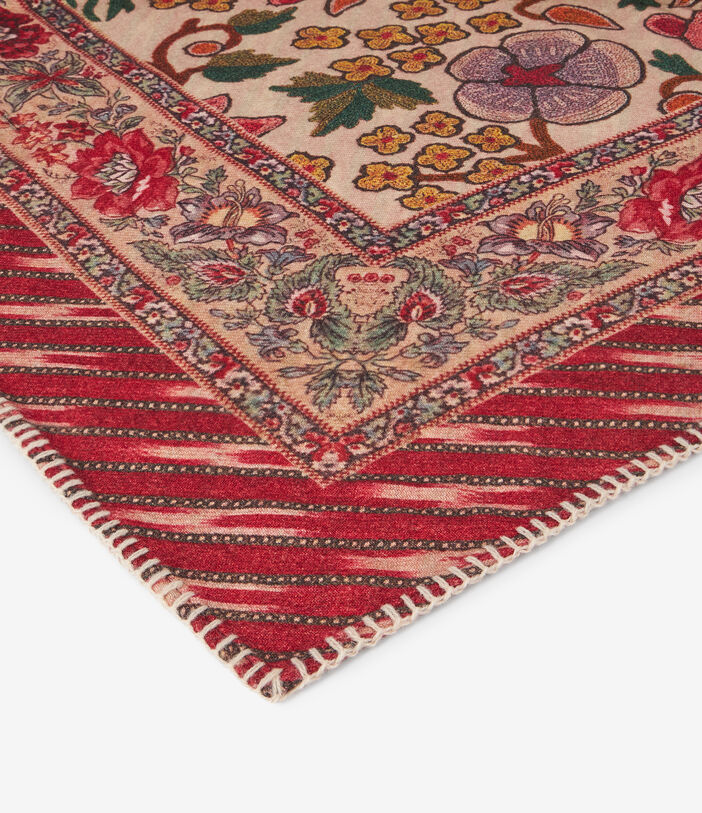 Pierre Louis Mascia MONFERRAT Throw Cashmere 140x200 CHEVRON RED MONFERRAT2S140X200VWS513643101