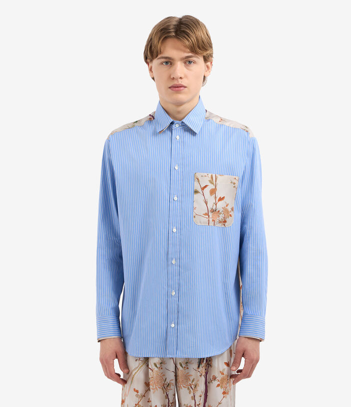 Pierre Louis Mascia ALOTHO Longsleeve Shirt Cotton Silk Multicolor ALOTHOCML12469CO514994101