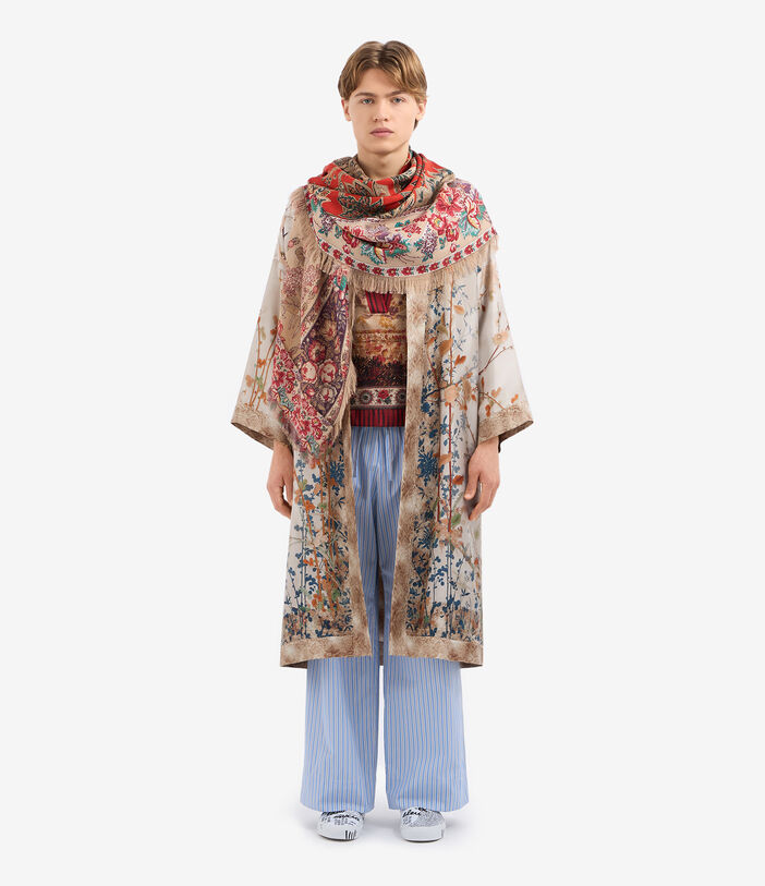Pierre Louis Mascia ALOE Kimono Silk ECRU ALOEKM12528SE515049101