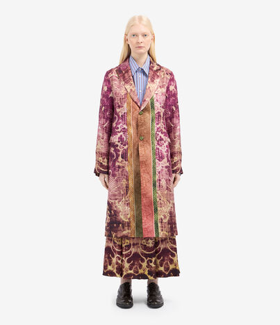 Pierre Louis Mascia CIALDA Coat Silk RIBES CIALDACPT12107SE516411101