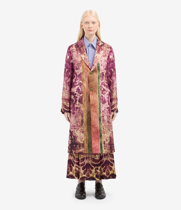 Pierre Louis Mascia CIALDA Coat Silk Pierre Louis Mascia CIALDA Coat Silk RIBES CIALDACPT12107SE516411101