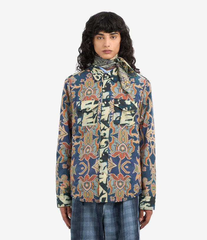 Pierre Louis Mascia CIALDA Scarf Silk 90x90 Multicolor CIALDATW090X090MSE51272610112