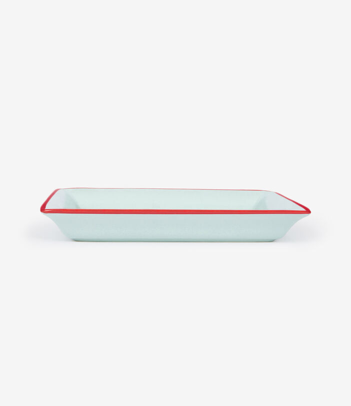 Pierre Louis Mascia TRAY Floral Tray Ceramic/Earthenware LIGHT BLUE TRAYAP14CRMAZZURRO