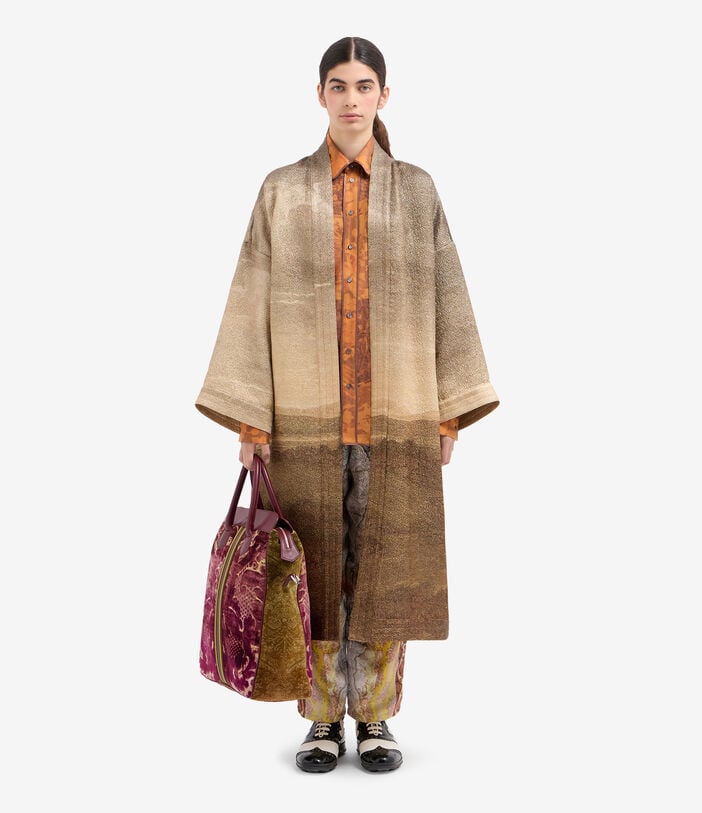 Pierre Louis Mascia PAX Kimono Wool Pierre Louis Mascia PAX Kimono Wool Multicolor PAXSWKM12187WO516400101