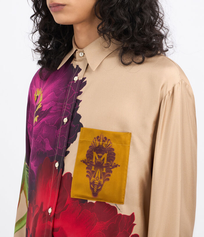 Pierre Louis Mascia ALOEGOTS Longsleeve Shirt Silk Multicolor ALOEGOTSSCML10643SE512522101
