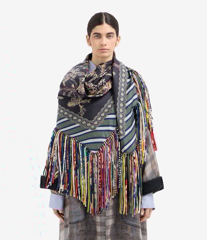 Pierre Louis Mascia ALOEUW Scarf Silk 135x135 Pierre Louis Mascia ALOEUW Scarf Silk 135x135 Multicolor ALOEUWSW135X135MSTSE51564310118