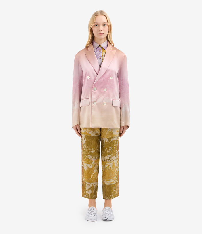 Pierre Louis Mascia ADASTRGUM Jacket Silk DUSTY ROSE ADASTRGUMSGC12226SE514924101