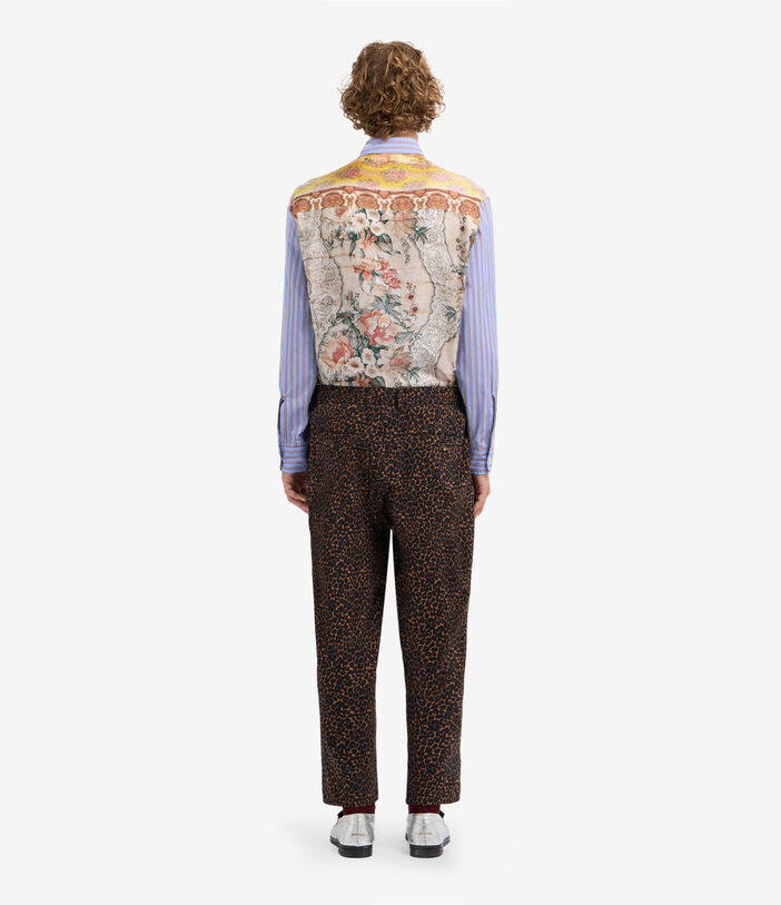 Pierre Louis Mascia DYLAN Trousers Virgin wool Multicolor DYLANSPT10955WV144174101