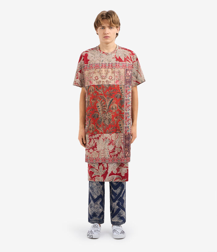 Pierre Louis Mascia ALOGRE T-shirt Cotton Silk SPICE RED ALOGRETS12462CO514900101