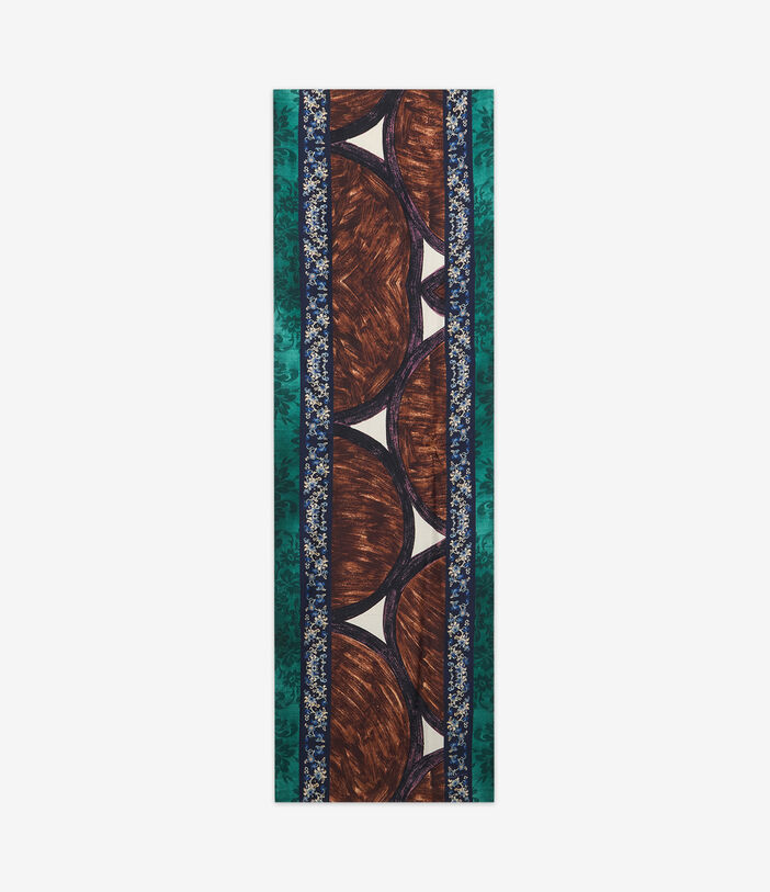 Pierre Louis Mascia ALOEWON Scarf Silk 65x190 Multicolor ALOEWON065X190DSE51233310118