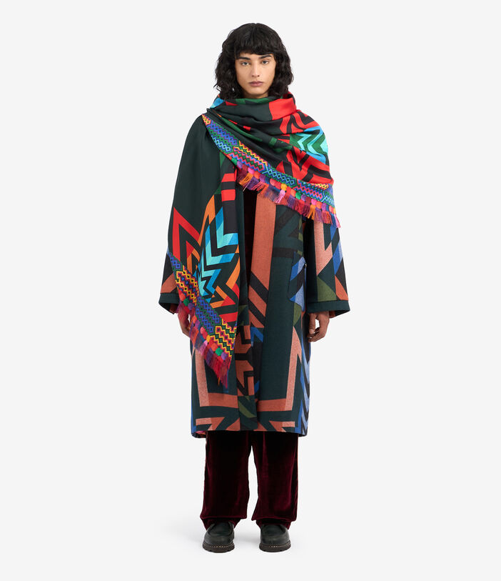 Pierre Louis Mascia JP330ADA Kimono Silk Multicolor JP330ADAKM12342SEKALEDO