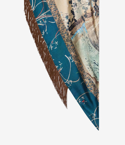 Pierre Louis Mascia ALOEUW Bandana Scarf Silk 90x90 MARE DI SETTEMBRE ALOEUWSW090X090GTFSE518889101
