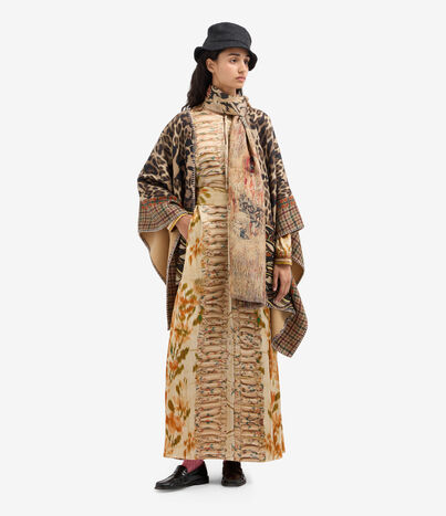 Pierre Louis Mascia PANCAKE Poncho Cape Wool MINIATURA DI SALE PANCAKESPH006WO519024101