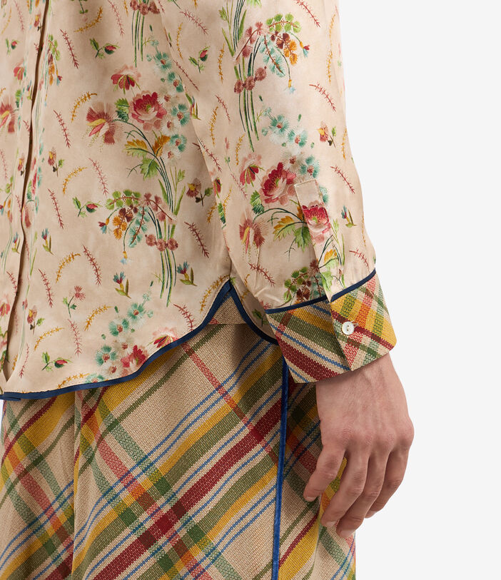 Pierre Louis Mascia ALOE Longsleeve Shirt Silk Multicolor ALOESCML10642SE122474101