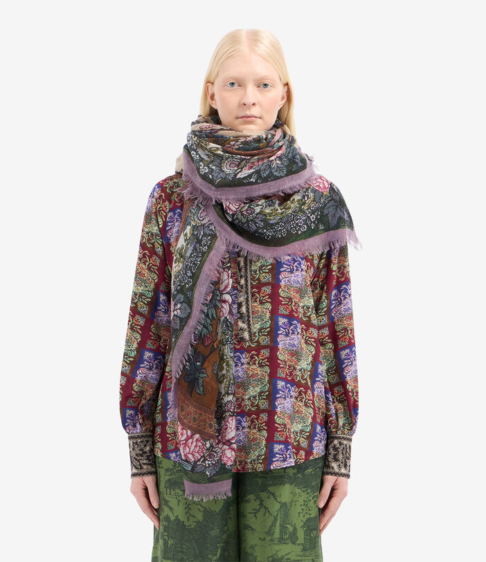 Pierre Louis Mascia EUCLIDE Shawl Scarf Cashmere 135x195 Pierre Louis Mascia EUCLIDE Shawl Scarf Cashmere 135x195 Multicolor EUCLIDES135X195SWS51562710121