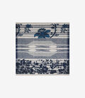 Pierre Louis Mascia MOLARE Scarf Silk 135x135 RAMPICANTE BLU MOLARESW135X135MSE517559101