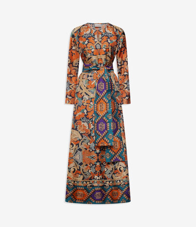 Pierre Louis Mascia ALOE Dress Silk KILIM ALOESAB12365SE516384101