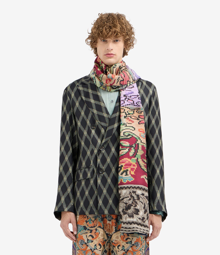 Pierre Louis Mascia ALOEWON Scarf Silk 65x190 Pierre Louis Mascia ALOEWON Scarf Silk 65x190 Multicolor ALOEWON065X190DSE51583410118