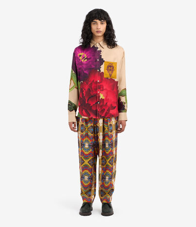 Pierre Louis Mascia ALOEGOTS Longsleeve Shirt Silk Multicolor ALOEGOTSSCML10643SE512522101