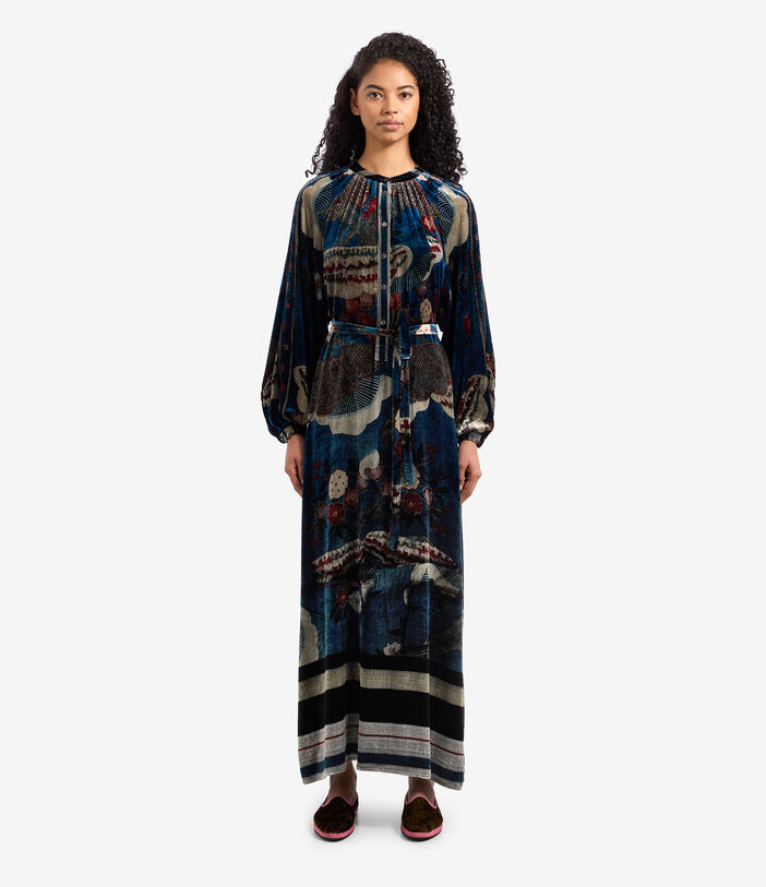 Pierre Louis Mascia KANPUR Dress Viscose Silk Multicolor KANPURSAB12238VI511951101