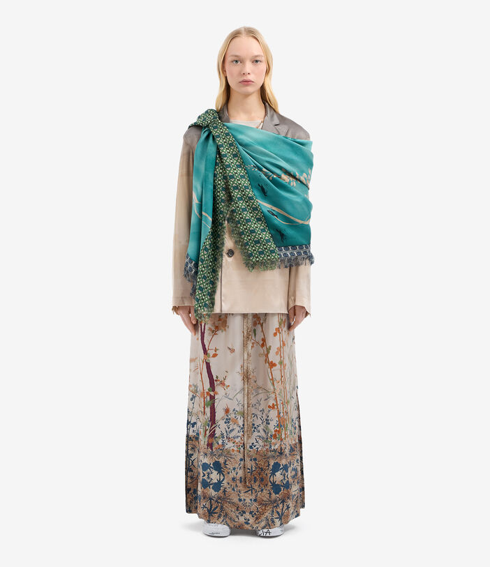 Pierre Louis Mascia ALOE Dress Silk ECRU ALOESAB12178SE514929101