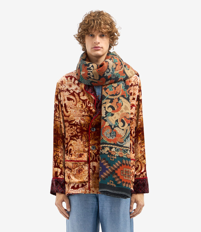 Pierre Louis Mascia PANCAKE Throw Wool 130x190 Multicolor PANCAKESGA130X190SWO516014101600