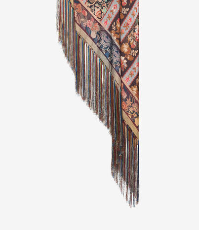 Pierre Louis Mascia ALOEUW Shawl Scarf Silk 135x135 TAPPETO DI SOTTOVENTO ALOEUWSW135X135INSE519066101