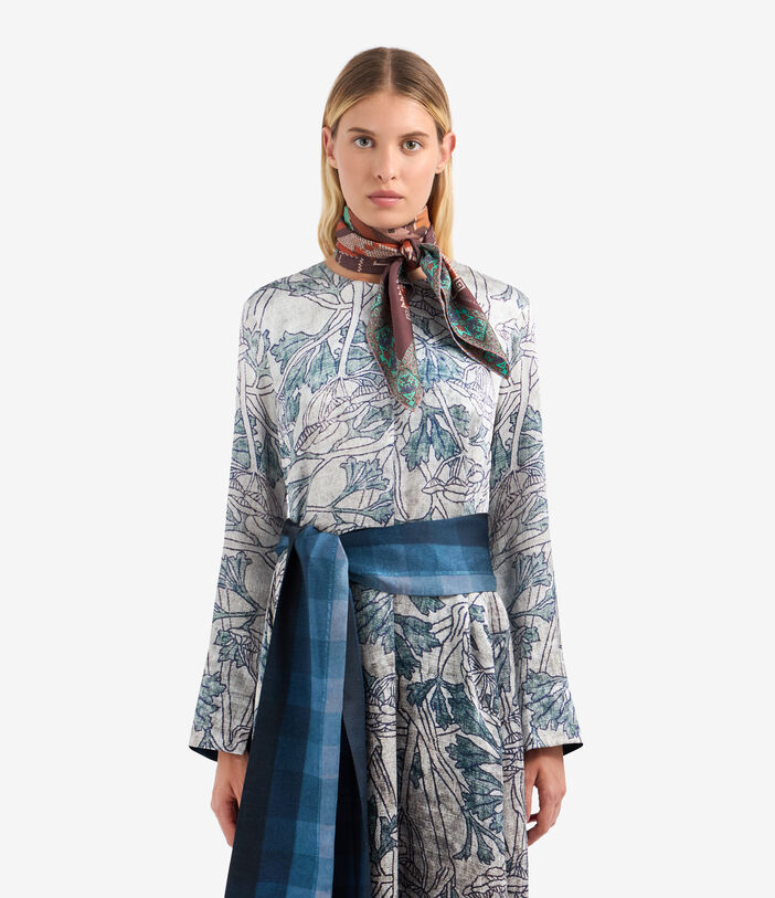 Pierre Louis Mascia CIALDA Scarf Silk 90x90 Multicolor CIALDATW090X090MSE51272410112