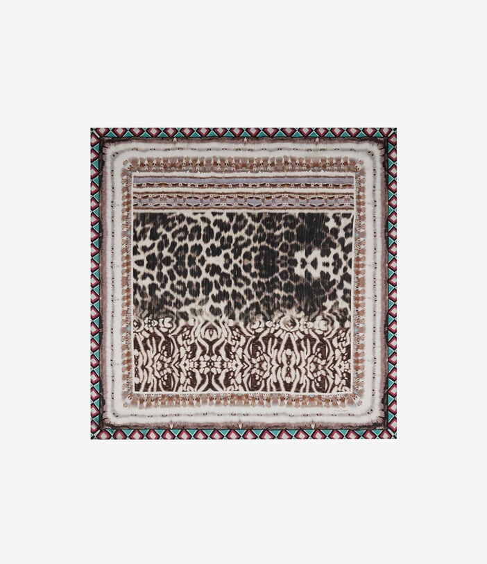 Pierre Louis Mascia MOLARE Scarf Silk 135x135 TRAMA SELVATICA MOLARESW135X135MSE517558101