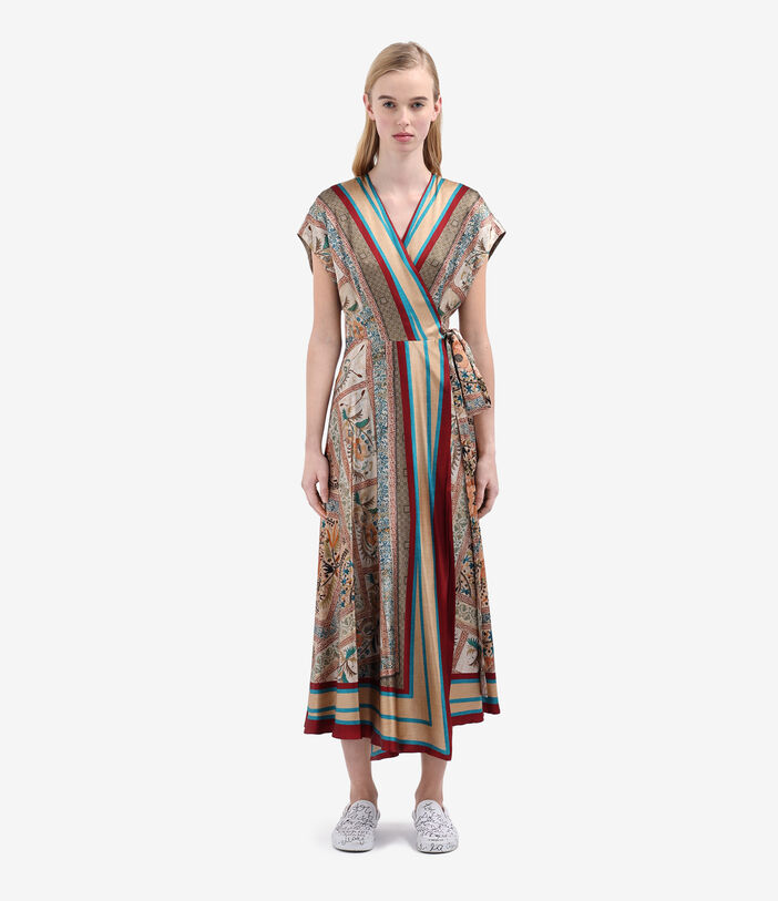 Pierre Louis Mascia ADANASTR Wrap Dress Silk MULTICOLOR ADANASTRSAB12153SE514999101