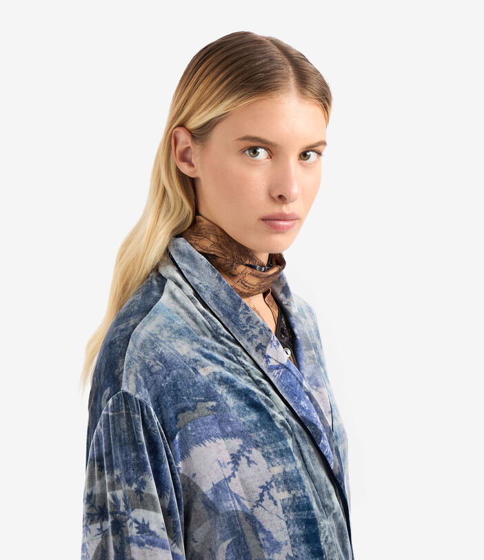 Pierre Louis Mascia KANPUR Dressing Gown Viscose Silk Multicolor KANPURSVVT11668L92VI513587101