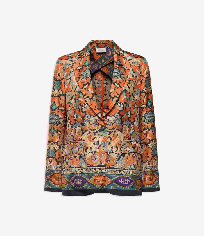 Pierre Louis Mascia CIADOX Jacket Silk Pierre Louis Mascia CIADOX Jacket Silk Multicolor CIADOXGC12430SE516415101