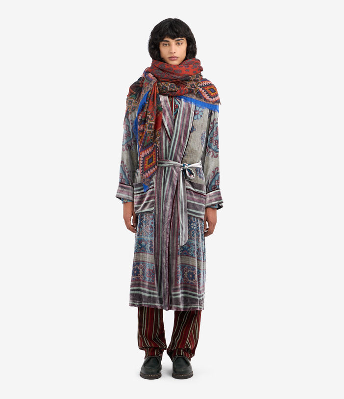 Pierre Louis Mascia KANPUR Dressing Gown Viscose Silk Multicolor KANPURSVVT11668L124VI513577101